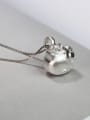 thumb 925 Silver Simple Tiny Hello Kitty Pendant 2