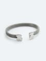 thumb Bear Stainless Steel Open Mesh Bangle 0