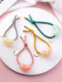 thumb Candy color heart-shaped hair rope 1