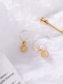 thumb Alloy With 18k Gold Plated Fashion Ball  Imitation Pearl Earrings 2