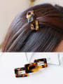 thumb Alloy With Cellulose Acetate Fashion  Hollow Geometric Barrettes & Clips 1