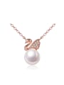 thumb Freshwater Pearl Swan Necklace 0