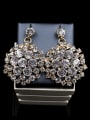 thumb Cubic Glass Rhinestones Two Pieces Jewelry Set 2