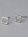 thumb Natural Style Square Shaped stud Earring 0