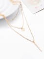 thumb Simply Style Women Rose Gold Necklace 2