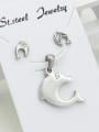 thumb Lovely Dolphin Shaped Two Pieces Set 0