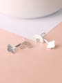 thumb Tiny Rainbow Cloud Stud Earrings 2