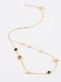 thumb Charming 18K Gold Plated Star Shaped Necklace 0