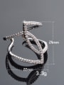 thumb Micro Pave Zircons Fashion Women Opening Ring 2