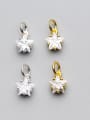 thumb 925 Sterling Silver With 18k Gold Plated Cute Pentagram Charms 2