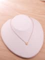 thumb 2018 Small Bean Pendant Clavicle Necklace 0