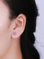 thumb Women 925 Silver Flower Shaped cuff earring 1