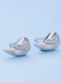 thumb 925 Silver Exquisite Wings Shaped stud Earring 2