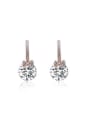thumb ROXI selling jewelry earrings Austria crystal rose gold bow Zircon Earrings 0