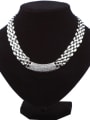 thumb Fashion Rhinestones-studded Alloy Necklace 1