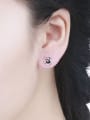 thumb Women Exquisite Round Shaped stud Earring 1
