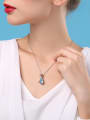 thumb Flower-shaped austrian Crystal Necklace 1