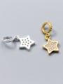 thumb 925 Sterling Silver With Silver Plated Trendy Star Charms 2