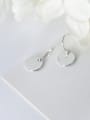 thumb Trendy Round Shaped S925 Silver Drop Earrings 0