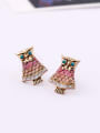 thumb Lovely Owl stud Earring 1