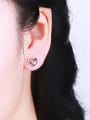 thumb Women Fashion Heart Shaped stud Earring 1