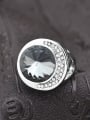 thumb Trendy Grey Crystal Tiny Rhinestones Alloy Ring 0