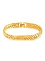 thumb 18K Gold Plated Simple Chain Bracelet 0