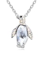 thumb Fashion Penguin austrian Crystals Pendant Alloy Necklace 2