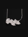 thumb Creative Fresh Ginkgo Leaves Necklace 0