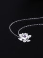 thumb Small Flower Pendant Accessories Women Necklace 1