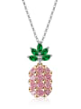 thumb New fruit fragrant pineapple Pendant Necklace 0