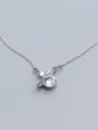 thumb 925 Sterling Silver With Silver Plated Personality Heavenly body&Hollow stars Necklaces 0