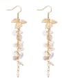 thumb Alloy With Gold Plated Fashion Charm Hook Earrings 0