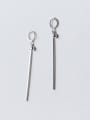 thumb All-matchRound Shaped S925 Silver Drop Earrigs 0