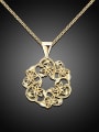 thumb Women Exquisite Six Flowers Shaped Necklace 4
