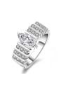 thumb Shining AAA Zircons Fashion Women Ring 0