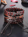 thumb Multi-layers Artificial Leather Beads Bracelet 2