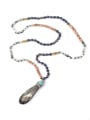 thumb Irregular Natural Stone Pendant New Design Necklace 2