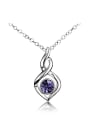 thumb Fashion Heart Cubic Crystal 925 Sterling Silver Pendant 0