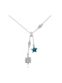 thumb Fashion Star austrian Crystals Alloy Necklace 0