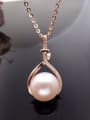 thumb Simple Freshwater Pearl Necklace 0