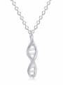 thumb Personalized Spiral shaped Pendant 925 Sterling Silver Necklace 0