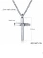 thumb Stainless Steel With Classic Cross Pendants 2