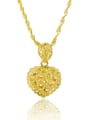 thumb Creative 24K Gold Plated Heart Shaped Necklace 0