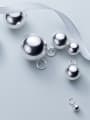 thumb 925 Sterling Silver With Silver Plated Trendy Ball Charms 3