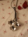 thumb Antique Silver Plated Flower Necklace 0