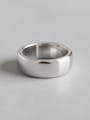 thumb 925 Sterling Silver With Silver Plated Fashion Round Rings 0