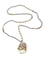 thumb Original DIY Crystal Beads Irregular Stone Fashion Necklace 4