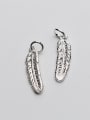thumb 925 Sterling Silver With Silver Plated Trendy Leaf Charms 1