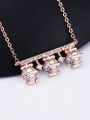 thumb Simple Style Popular Women Zircon Necklace 1